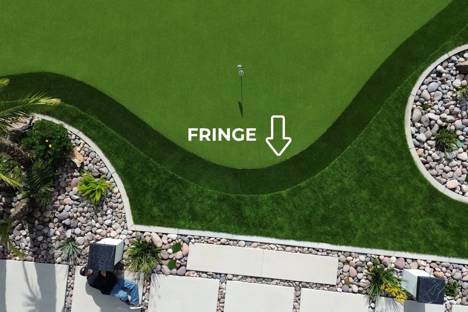 Fringe & chipping areas