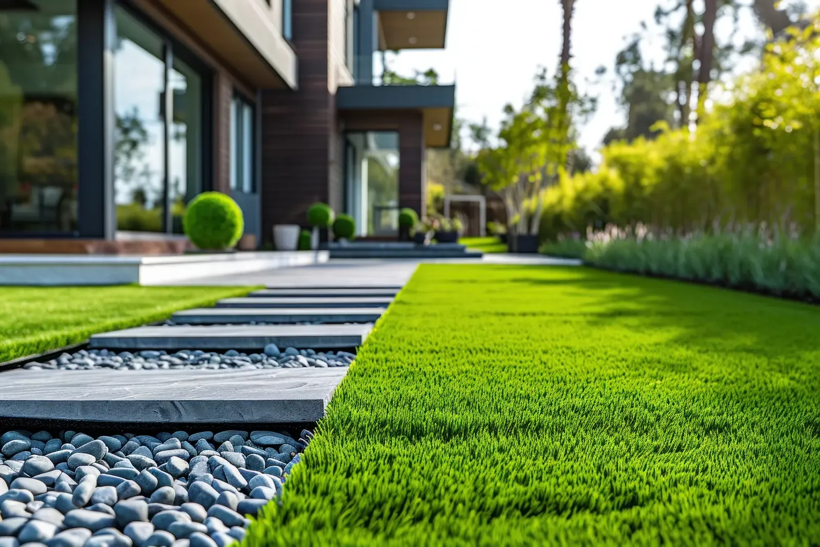 Quality First Turf installation