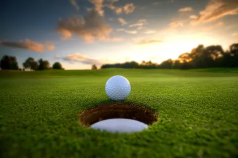 Custom golf turf installation