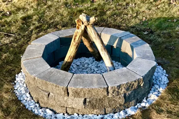 Wood-Burning Hearth