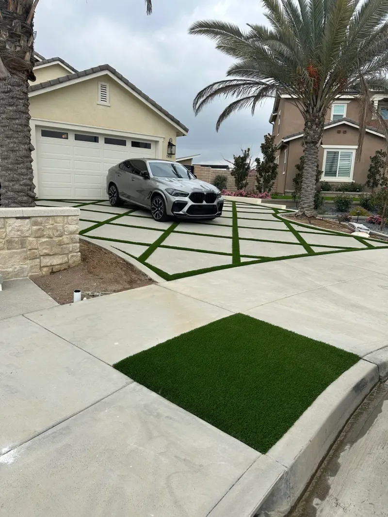 Hardscape installation