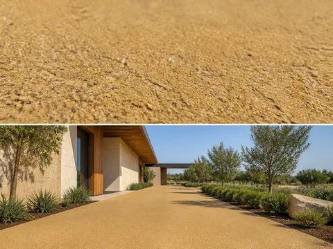 Decomposed granite pathway installation