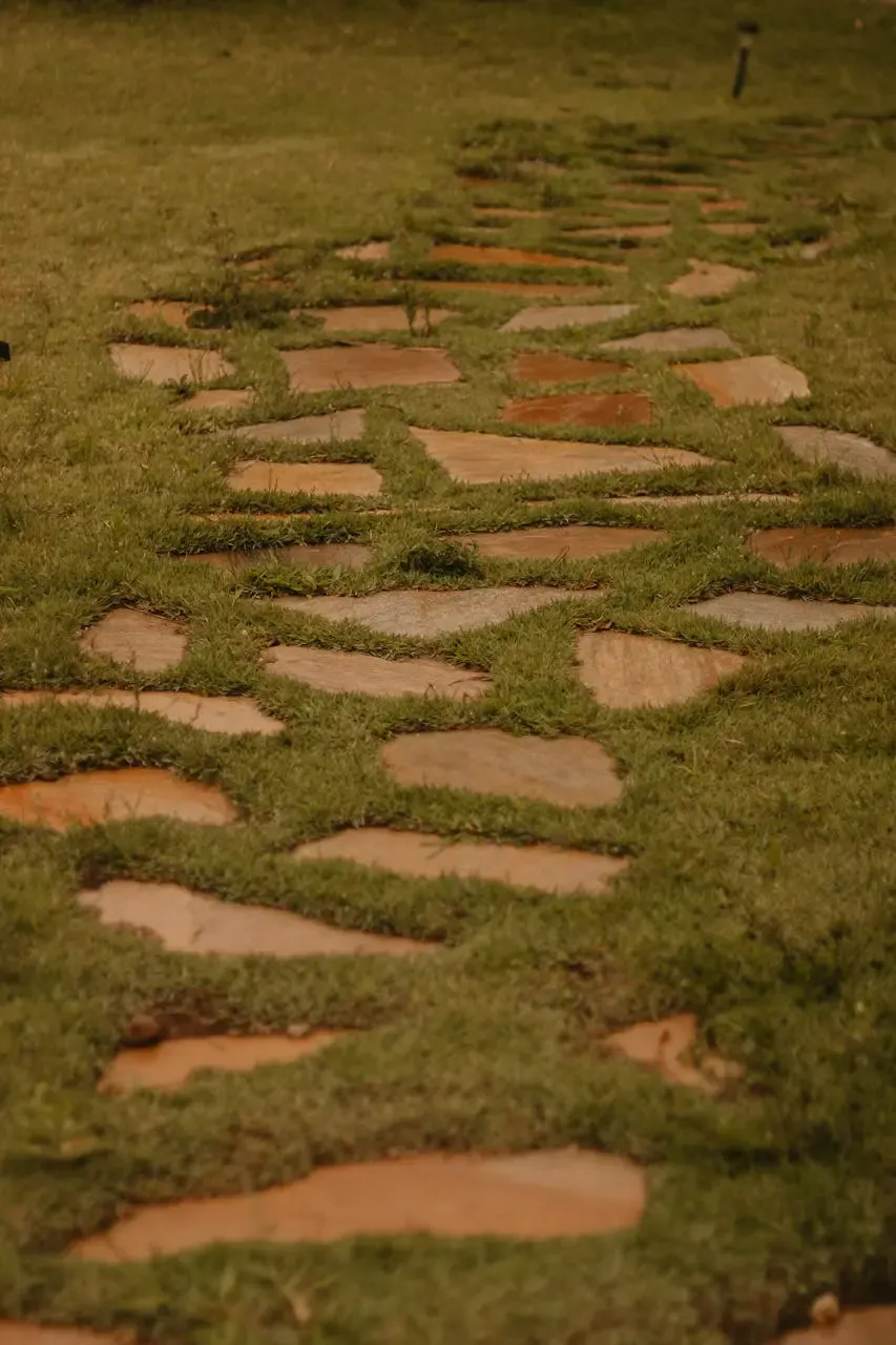 Stepping Stones installation by Quality First Turf